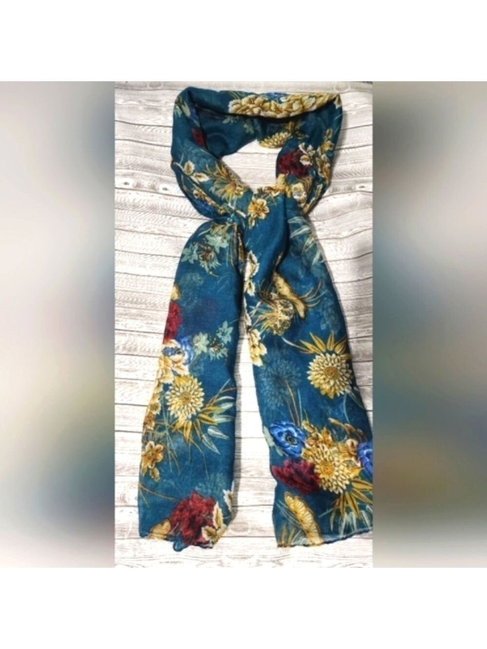 Nadine West Floral Scarf, Wrap, Sarong, Shawl, Cover-up - New With Tags